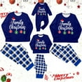 thumbnail image 5 of Gytharion Christmas Family Matching Pajamas Set Funny Long Sleeve Christmas Printed Sleepwear and Plaid Pants 2 Piece Xmas Loungewear Set Winter Soft Comfy Holiday Pjs Set for Family, 5 of 5