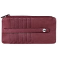 thumbnail image 1 of Billetera Julia Buxton USA Hudson Porta Tarjetas Delgado Rojo, 1 of 3