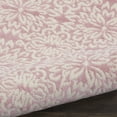 thumbnail image 5 of Nourison Bliss Modern Floral Ivory/Pink 2'3" x 7'3" Area Rug, (2' x 7'), 5 of 6