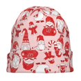 thumbnail image 7 of Rocae Gnome Merry Christmas for Beanies Hats for Men Women Warm Chunky Knit Hats Winter Adult Milk Silk Knitted Beanie, 7 of 7