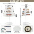 thumbnail image 2 of Ryvnso LED Bedside Table Lamp Car Cartoon Bedroom Desk Lamps Nightstand Lampshade S, 2 of 7