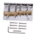 thumbnail image 2 of Accesorios de puente de bajo eléctrico profesional de , ajuste de espaciado de cuerdas, con cola de sillines de latón fijo. Gloria Puente de graves, 2 of 9