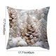 thumbnail image 3 of CaiYueKe Christmas Pillow Covers 18x18 inch Set of 4, Christmas Decorations Cushion Covers, Xmas Pillow Covers, Pillowcases Throw Pillow Covers with Hidden Zipper for Sofa Couch Home Decor, 3 of 8