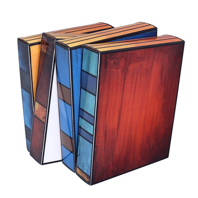 Lámpara De Libros Apilados, Lámpara De Escritorio De Mesita De Noche De PVC Diseño Vintage De Diseño Decorativo Para La Sala De Estar
