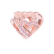 Pandora Intertwined Love Hearts Charm