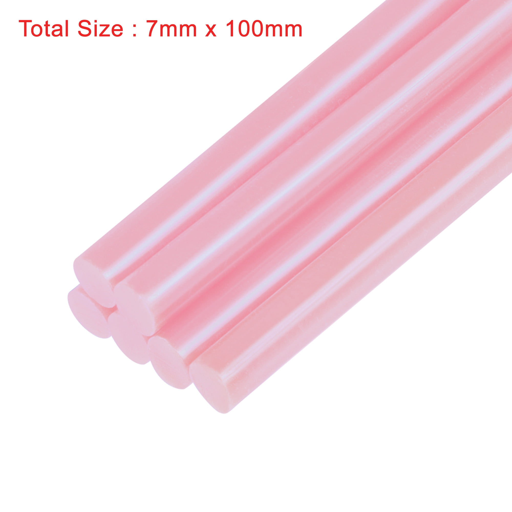 GlueSticksDirect Neon Pink Colored Glue Sticks Mini X 4 24 Sticks