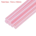 thumbnail image 5 of Unique Bargains 0.27' x 4' Pink Mini Hot Glue Sticks for Glue Gun 6 Pack, 5 of 5