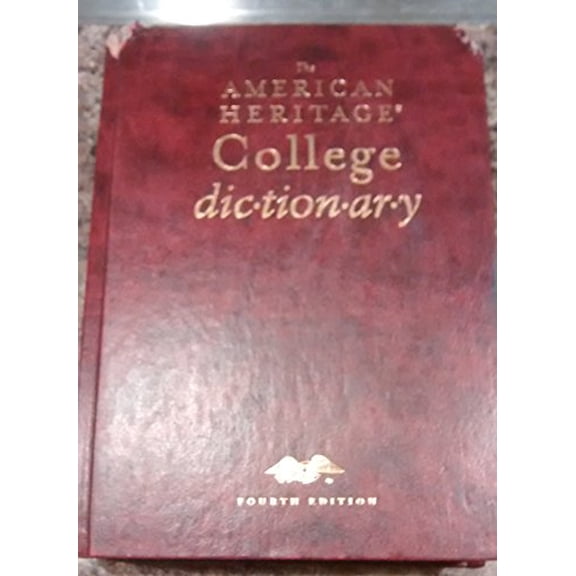Pre-Owned The American Heritage College Dictionary, Fourth Edition (Hardcover) 0618835954 9780618835959