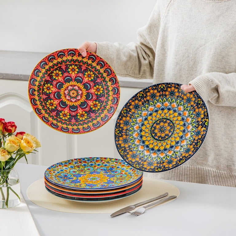 Vancasso Lumi 10.5" Bohemian Dinner Plates Set of 6 photo 4