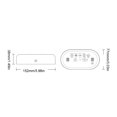 thumbnail image 2 of Billuyoard Reloj despertador digital LED Wake Up Sleeping Snooze Time Clocks Travel USB Decoración Sala de estar Interior Night Light Clocks Decoración del hogar Amarillo Billuyoard HA066333-03, 2 of 6