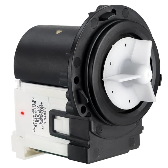 Upgraded 4681EA2001T Washer Drain Pump Motor OEM by Techecook - Fit for Kenmore & LG Washing Machine wm2101hw wm3270cw wm3770hva wm3170cw wm2650hwa -