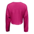 thumbnail image 5 of Lightweight Cardigans for Women Cropped Open Front Long Sleeve Bolero Solid Knit Sweater Short Shawl Casual Loose Women Shrugs RD2 M, 5 of 6