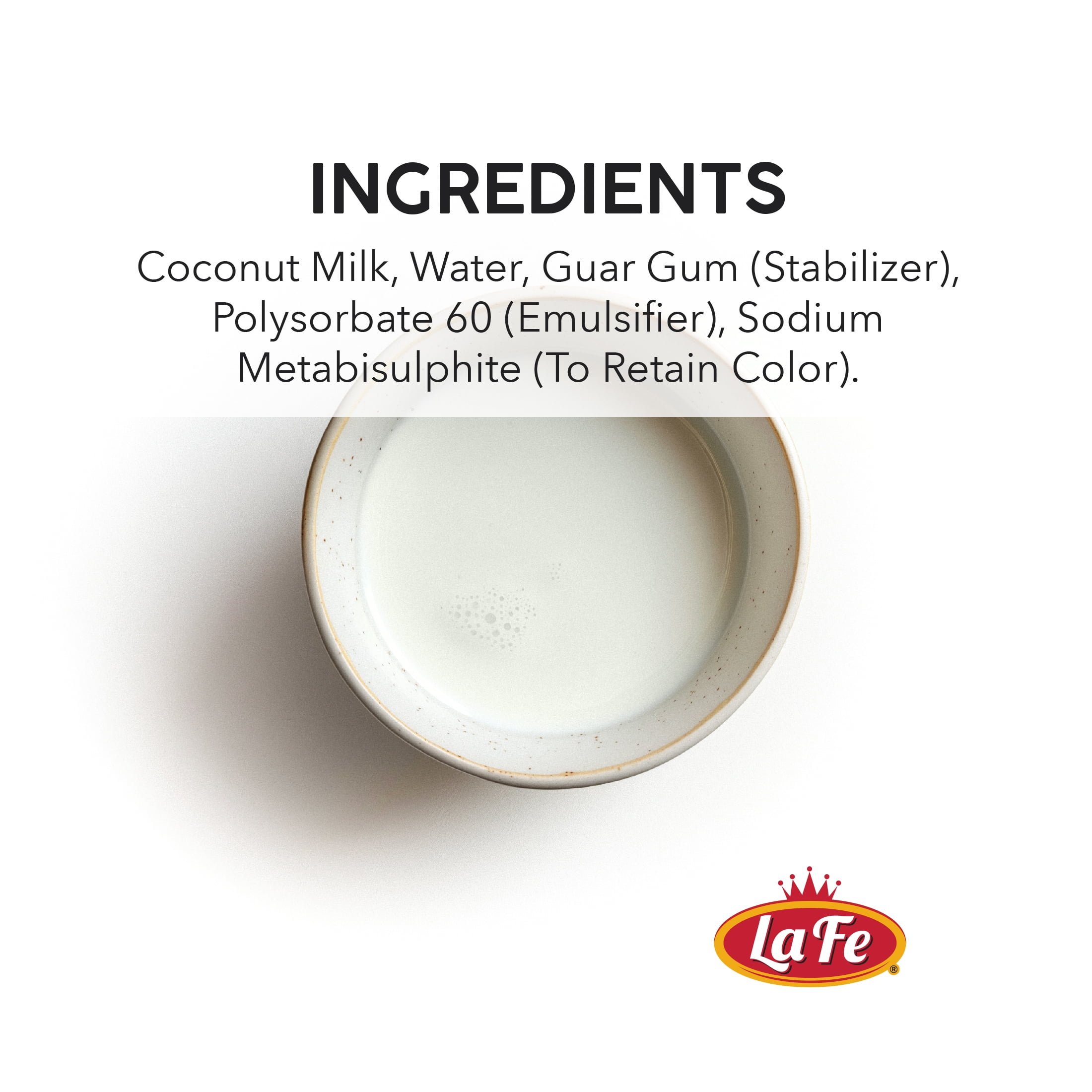 (2 pack) La Fe Coconut Milk, 14 oz Can