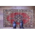 thumbnail image 6 of Red Rug, Navy Blue Rug, Ethnic Pattern Rug, Antique Decor Rug, Turkish Rug, Non Slip Rug, Accent Rug, Area Rug, Thin Rug, Home Decor Rug, 5.9'x9.2' - 180x280 cm, 6 of 8