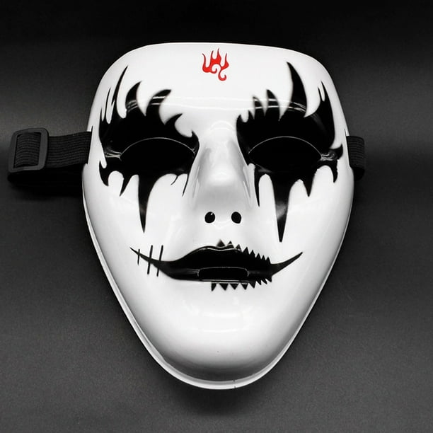 Máscaras de payaso de terror de Halloween Máscara de fiesta de disfraces de plástico Máscara de carnaval de payasos aterradores
