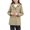P398 Khaki, variant on Tfken Girls Coat Fall Winter Lightweight Button Coats Casual Loose Warm Kids Classic Clothes Outerwear Size 2-3 Years Beige