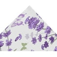 thumbnail image 4 of Purple Lavender Flowers Tapestry Wall Hanging Tapestries Happy Colorful Hippie Psychedelic Art Polyester Carpet Wall Decorative for Living Room Bedroom 60x40inch, 4 of 7