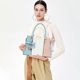 thumbnail image 2 of Bolso de mano KKXIU con 3 compartimentos con cierre y asa superior para mujer, 2 of 7