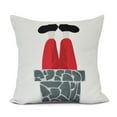 thumbnail image 2 of Simply Daisy, Away He Goes Geometric Print Outdoor Pillow, 2 of 2