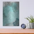 thumbnail image 4 of Luxe Metal Art 'Ink Blot Mandala II' by Grace Popp, Metal Wall Art Glass, 12" x 16", 4 of 9