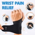thumbnail image 4 of Wrist Brace Ulnar Wrist Brace Ultra-Thin Elastic for TFCC Tear,Wrist wraps Repetitive Wrist Use Injury,Support for Carpal Tunnel Pain & Tendonitis Relief,Fits Both Wrists, 4 of 7