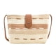thumbnail image 1 of Bolso Bandolera Bolsas de playa tejidos Bolsa bandolera informal Color degradado para vacaciones junto al mar (Beige) Tmvgtek Para Estrenar, 1 of 9