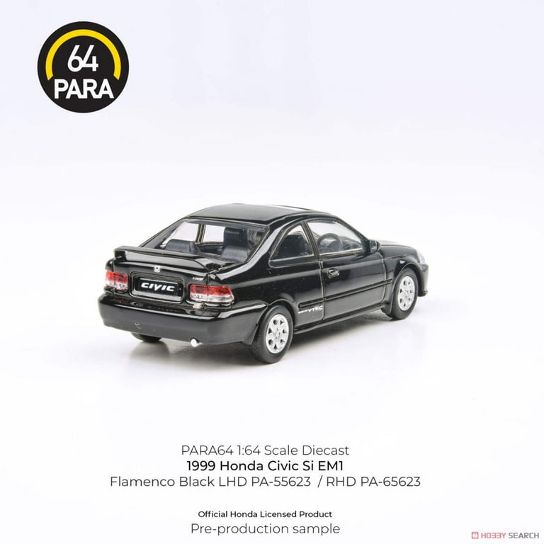 Paragon 1999 Honda Civic Si EM1 Flamenco with Sunroof 1-64 Scale