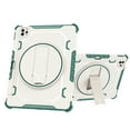 thumbnail image 2 of Dteck Case for iPad Pro 11 inch 4th 3rd 2nd Gen,iPad Air 4th 5th Gen 10.9" Shockproof Rubber Case Heavy Duty Silicone Rugged Kickstand Protective Cover for iPad Pro 11" 2022/2021/2020/2018,Green, 2 of 8