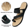 thumbnail image 3 of Ecetana Slide Sandals for Women Flip Flops Comfort Non-Slip Summer Casual Shoes Dressy Beach Sandals, 3 of 6