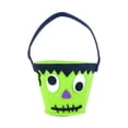 thumbnail image 2 of Walbest Candy Felt Holder Bucket with Handle for Trick-or-Treating Bag, Halloween Party Favors, Halloween Snacks, Halloween Goodie Bag, Bucket Decoration, Candy Pail, 9.45" x 3.54", 2 of 6