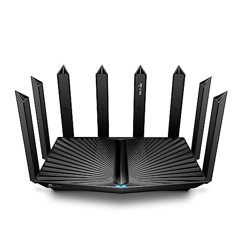 TP-Link Routeur AXE7800 Tri-Bande Wi-Fi 6E (axe 95 de l'archer) - routeur multi-gigabits à 8 flux 2,5 g, double ports wan (2,5 G + 1 g), cpu quad-core 1,7 GHz, VPN, WPA3