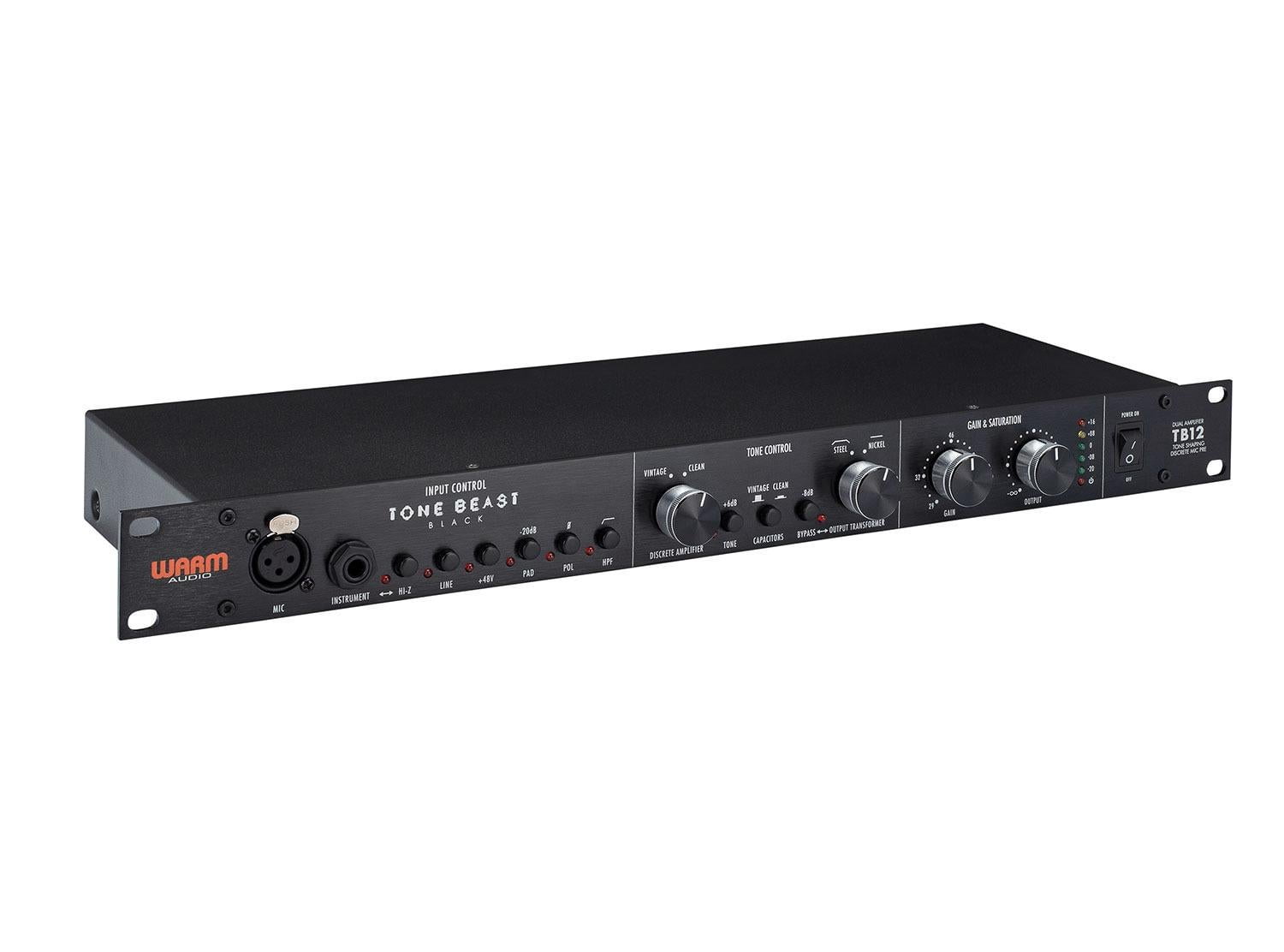 Warm Audio TB12 Black Tonebeast Microphone Preamp