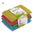 thumbnail image 2 of Neinkie 4Pcs/Set Multi-Purpose Scrub Sponges for Kitchen Non-Scratch Microfiber Sponge Along with Heavy Duty Scouring Power - Effortless Cleaning of Dishes, Pots and Pans All at Once, 2 of 2