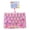 Pink, variant on Cute Cartoon 26-Key Fidget Keyboard, Silicone and ABS Pressing Keyboard with Tactile Buttons, Portable Stress Relief Keychain Accessory