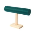 thumbnail image 4 of Wooden Jewelry Display Stand with T-Bar, Tabletop Jewelry Display Stand, Elegant Style E, 4 of 9