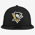 thumbnail image 2 of Men's New Era  Black Pittsburgh Penguins Zamboni 59FIFTY Fitted Hat, 2 of 5