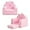 Pink, variant on Chair,Sherpa Bear Kids Chair,Toddler Couch Fold Out,Children Reading Chair,Flip Out Kids Couch,Toddler Sofa Convertible for Age 1-3(Brown Bear)