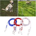 thumbnail image 2 of HONCLL Dogs Tie Out Cable & Stake Set 360-Degree Swivels Tangle-Free Steel Wire, 2 of 20