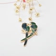 thumbnail image 3 of Broche de Loro Yinane Vintage de Aleación, 3 of 7