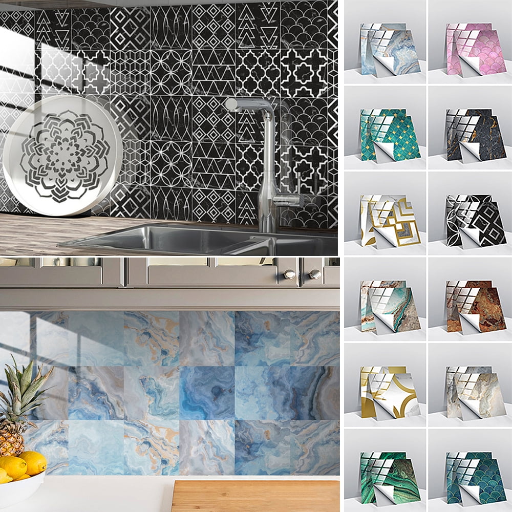10100 Pieces Peel and Stick Backsplash Tile for Kitchen Bathroom Decor