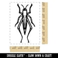 thumbnail image 2 of Grasshopper Bug Insect Locust Rectangle Rubber Stamp Stamping Scrapbooking Crafting - Small 1.7in, 2 of 7