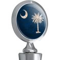 thumbnail image 2 of South Carolina State Flag Wine Bottle Stopper, 2 of 8
