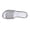 Silver, variant on Women's Summer New Plus Size Frosted Sequin Line Over Beach Flats Light Sandals Summer Sandals Black 36