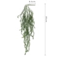 thumbnail image 2 of UPGRATOR 1Ud Planta Falsa De Antirrhinum En Verde Para De Hogar Con Fácil Limpieza, 2 of 7