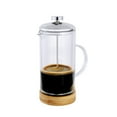 thumbnail image 1 of JS Gourmet - Glass French Press Coffee Maker with Bamboo Base, 800ml Capacity, 1 of 1