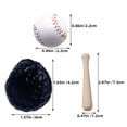 thumbnail image 2 of Phenofice 1 Set Mini Baseball Glove Assorted Color for Entertainment Sports Equipment, 2 of 8