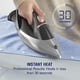 thumbnail image 5 of Plancha profesional Conair GlideLite, plancha de vapor para ropa, tecnología simple de una sola temperatura, suela de deslizamiento fácil y sin fricción, 5 of 5