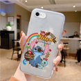 thumbnail image 1 of Funda transparente de Mickey, Minnie Mouse, Daisy, Pato Donald, Stitch para iPhone SE 2022 2020, iPhone 7, 6, 6S, 7, 8 Plus, 1 of 4