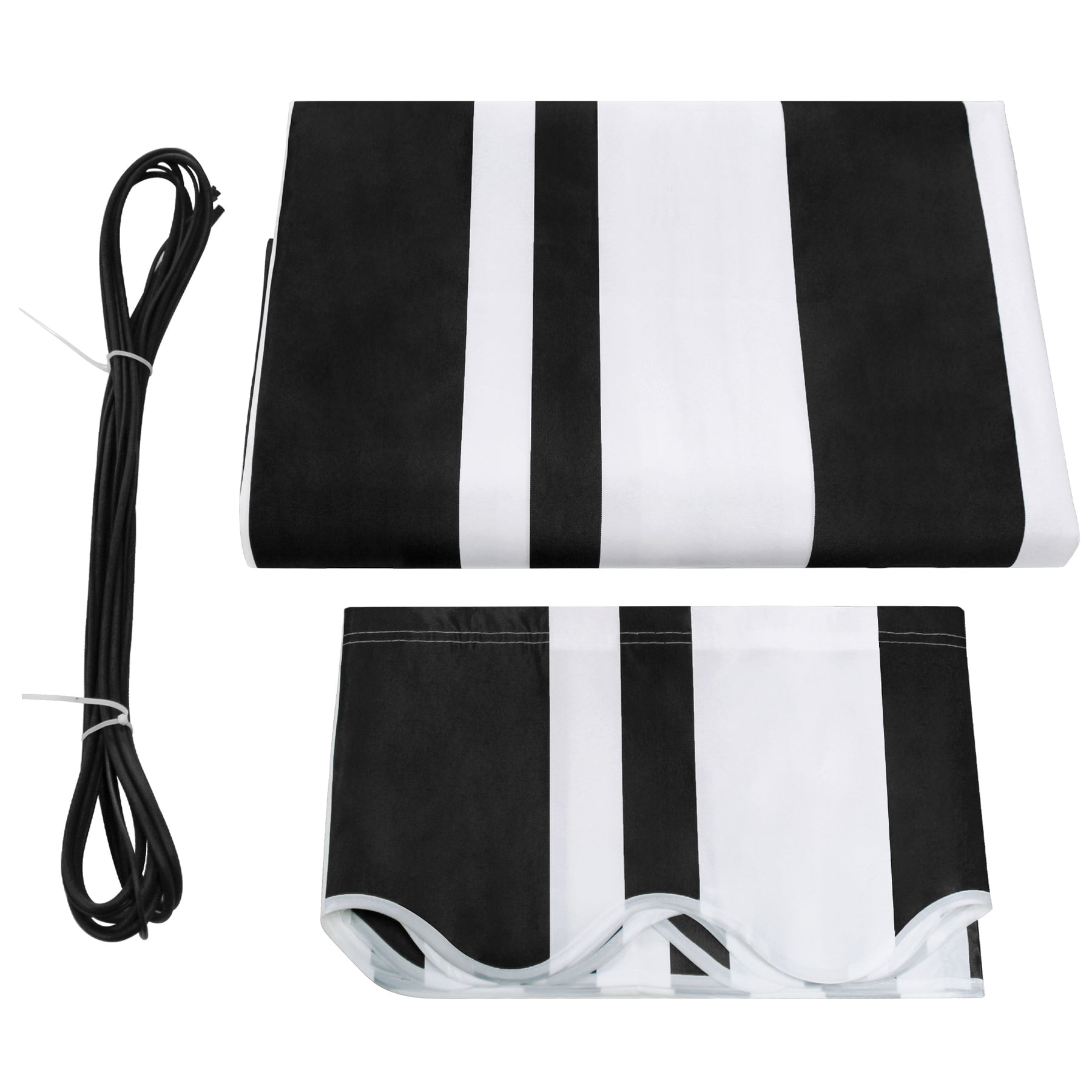 Patio Awning 12x10 Feet Fabric Replacement Sunshade Canopy for