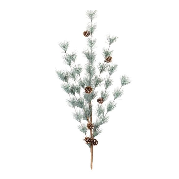 Melrose Set of 6 Pine with Pinecone Artificial Christmas Sprays 35"